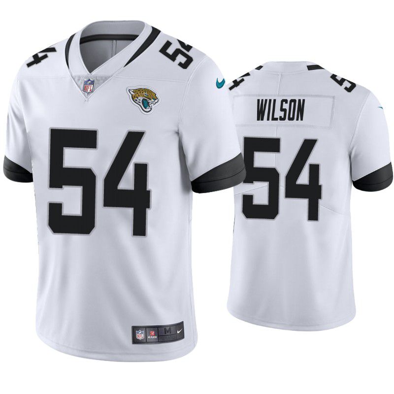 Men Jacksonville Jaguars 54 Damien Wilson Nike White Limited NFL Jersey